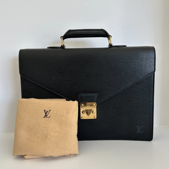 LV Epi Serviette Ambassadeur Briefcase - Picture 12 of 13